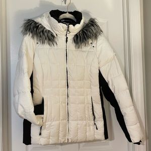 Puffer hooded coat